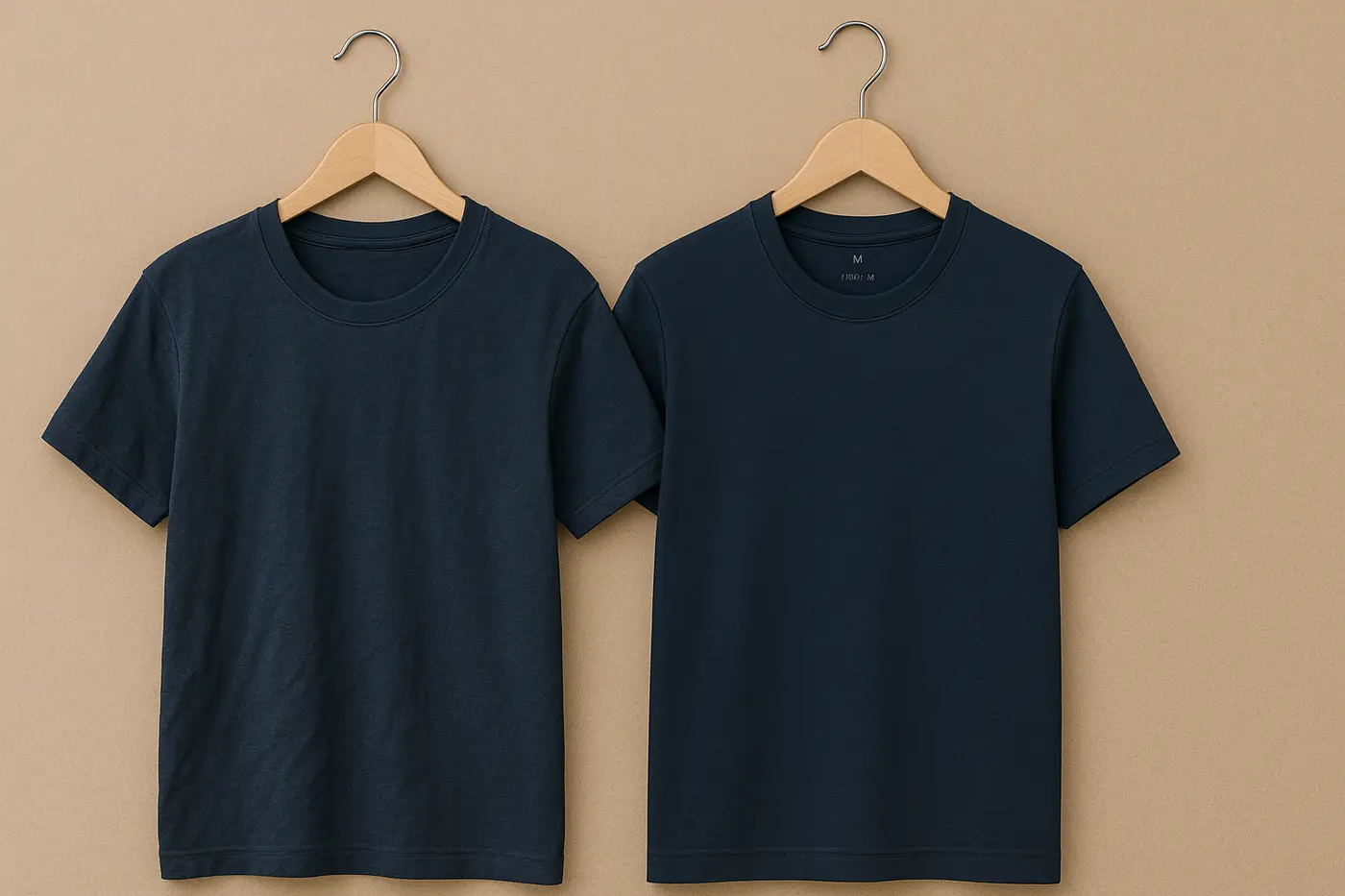 Cheap vs. expensive shirts